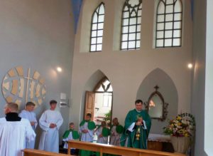 Посвячення каплиці  Адорації Пресвятих Дарів у гніванському Санктарії святого Йосифа