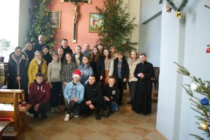 Новорічна зустріч молоді в тиврівському облатському монастирі