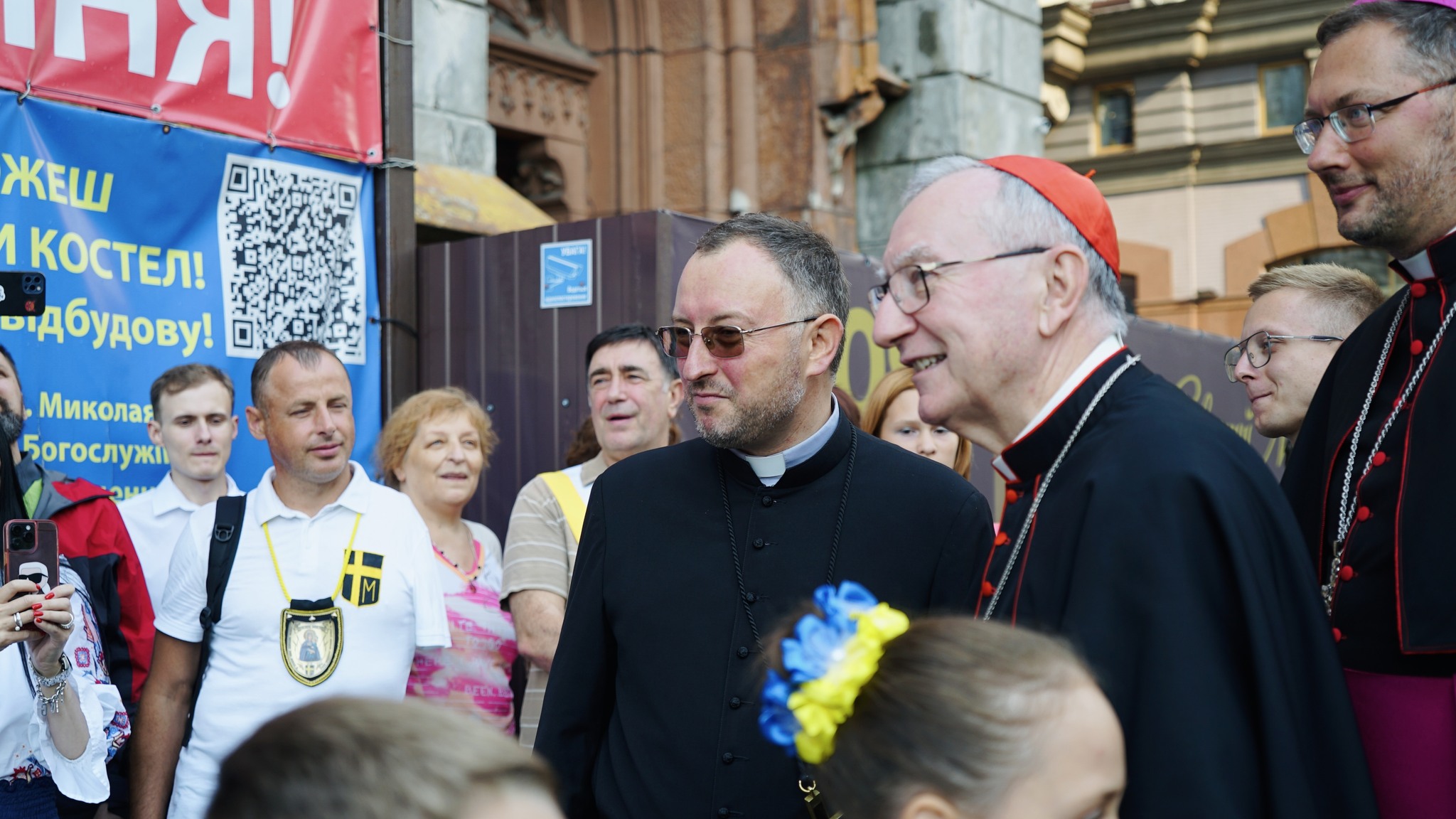 Державний секретар Ватикану відвідав костел св. Миколая